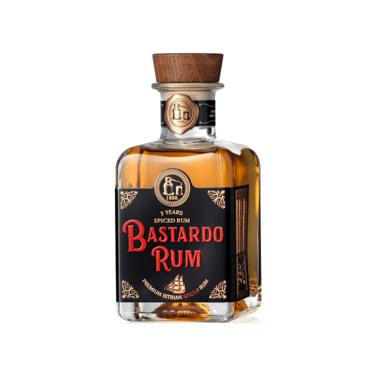 Bottle of Sempervivum Spiced Rum, 200 ml