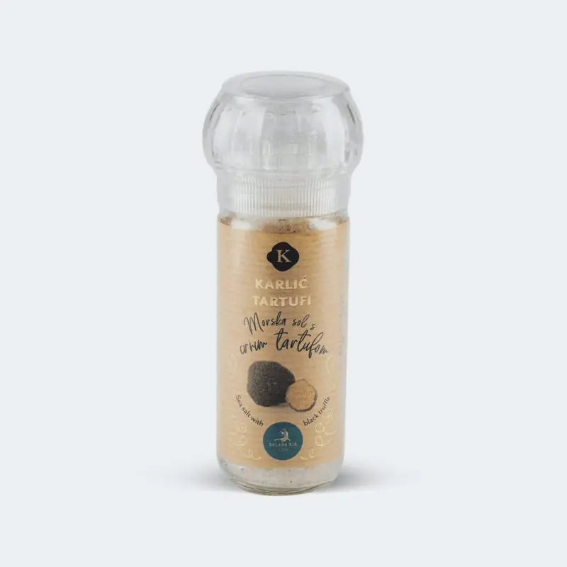 Black Truffle Karlić Sea Salt with Grinder