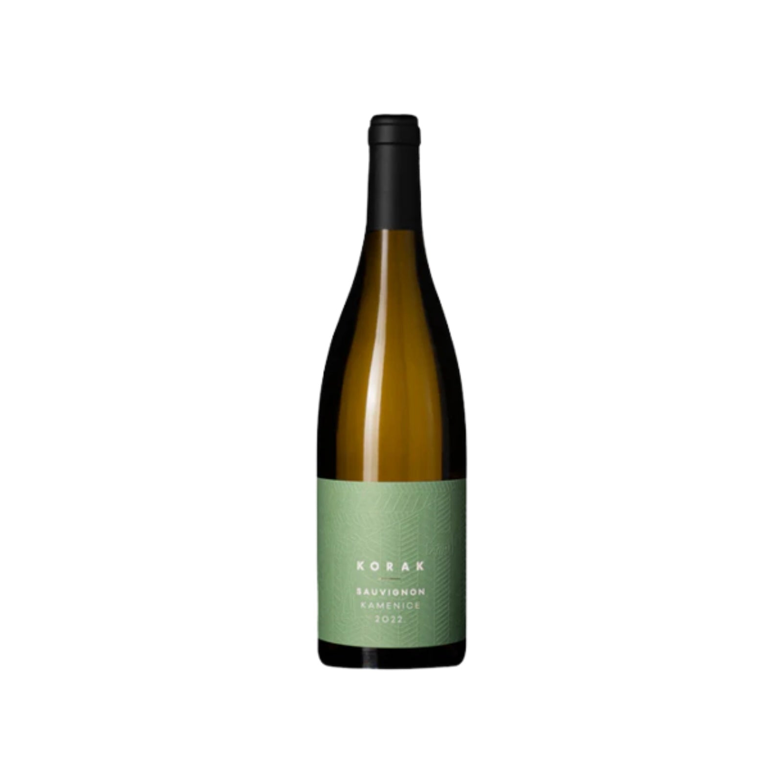Bottle of Korak Sauvignon Kamenice 2022 white wine