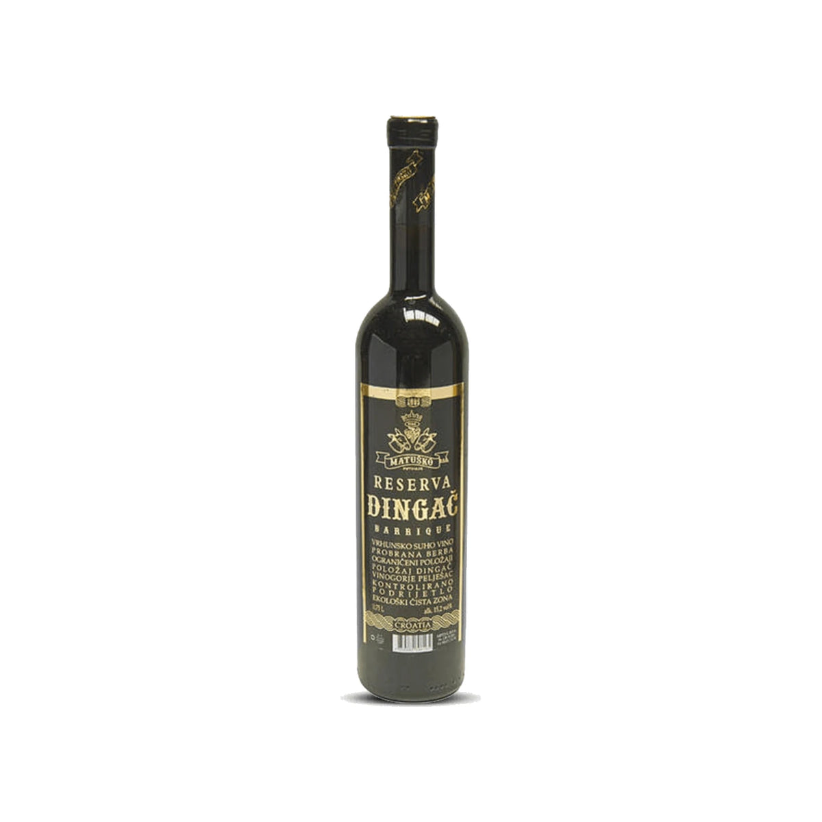 Matuško Dingač Reserva bottle