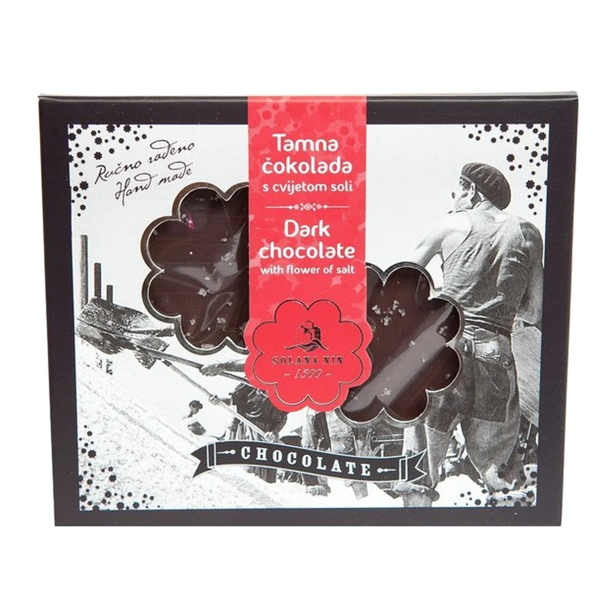 Solana Nin Dark Chocolate with Flower of Salt