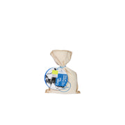 Solana Nin sea salt flower in a 150 g jute bag