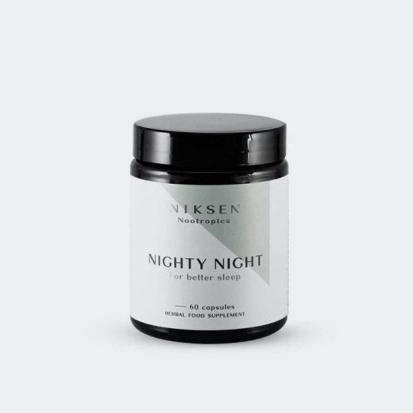 Supplement capsules Nootropics Nighty Night Niksen
